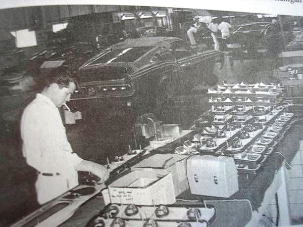 1967 Shelby GT Tail Light Batch Assembly 