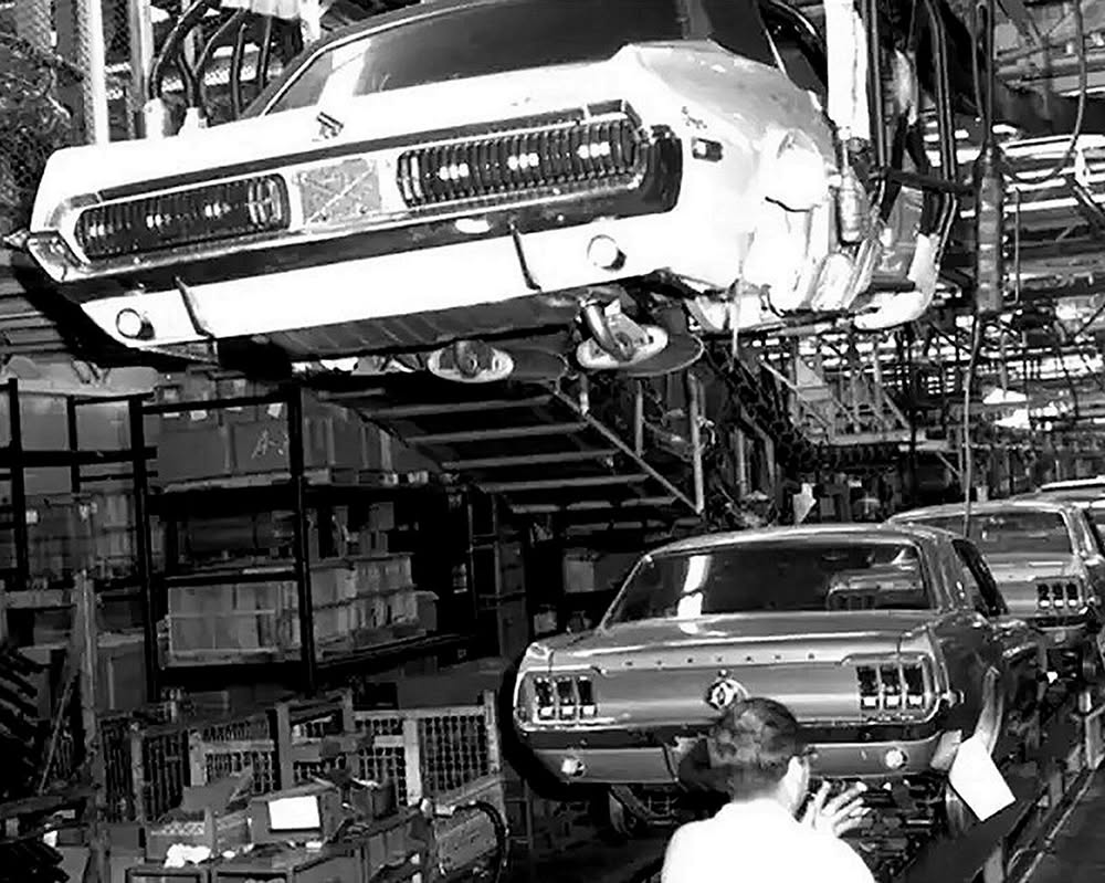 1967 Ford San Jose assembly line